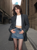 (Buy 1 Get 1) Fashion Women Loose Office Chic Solid Color Lapel Blazer