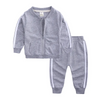 Kids Baby Boys Girls Spring Autumn Casual Sports Long Sleeve Zipper Sweatshirts Trousers Sets