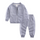 Kids Baby Boys Girls Spring Autumn Casual Sports Long Sleeve Zipper Sweatshirts Trousers Sets