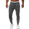 Men Fashion Color Blocking Drawstring Waist Sweatpants