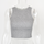 Women'S Casual Knitted Solid Color Sleeveless Cropped Tank Top