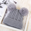 (Buy 1 Get 1) Women Plush Winter Knitted Fluffy Ball Warm Hats