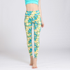 Women Casual High Waist Floral Printed Yoga Leggings