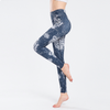 Women Elegant High Waist Floral Printed Yoga Leggings