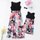Fashion Summe Rvacation Floral Print Mother And Daughter Splicing Maxi Family Dress