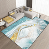 Living Room Ink Abstract Carpet Office Marbling Floor Mat