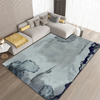 Living Room Ink Abstract Carpet Office Marbling Floor Mat