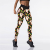 Women Halloween Fashion Cartoon Print Yoga Leggings