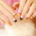 ( Buy 1 Get 2 ) Halloween Women Fashion Spooky Pumpkin Wearable False Nails