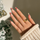 ( Buy 1 Get 2 ) Christmas Women Fashion Cartoon Red Floral Wearable False Nails