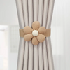 (Buy 1 Get 1) Nordic Simple Weave Straps Flower Decor Tassel Curtain Tieback