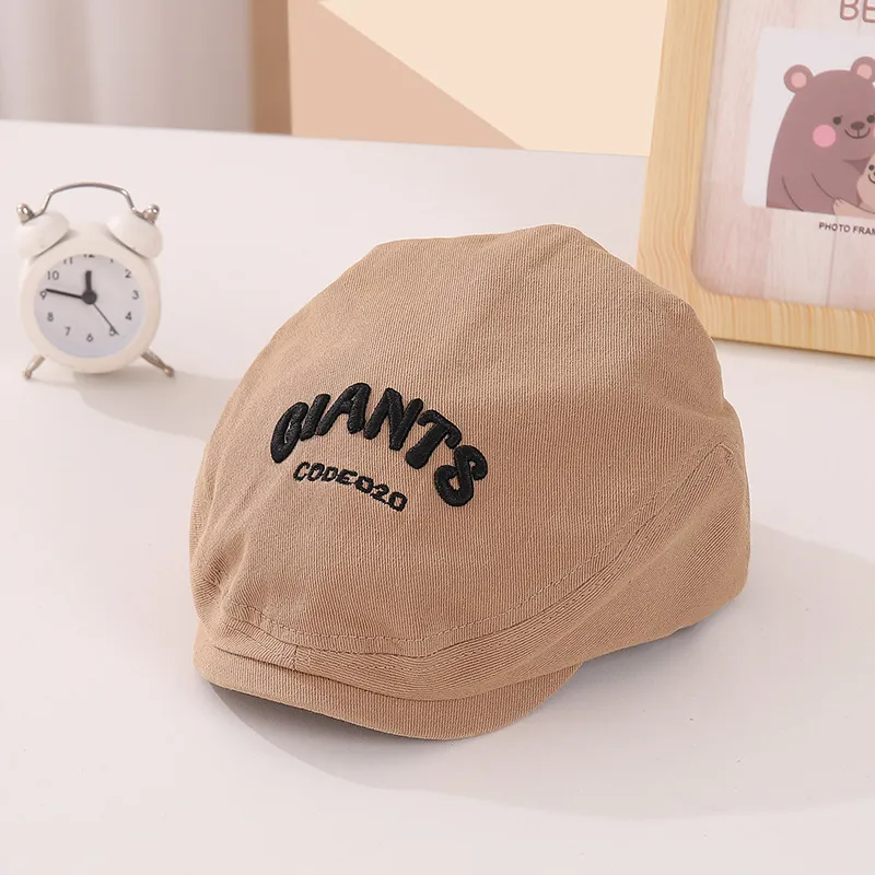 (Buy 1 Get 1) Kids Boys Girls Fashion Casual Versatile Letter Embroidery Beret