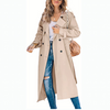 Fashion Solid Color Women'S Casual Long-Sleeved Loose Versatile Elegant Coat