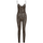 Women Leopard Fashion Slim Waist Jumpsuit