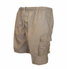 Men Casual Outdoor Mid-Rise Multi-Pocket Loose Shorts