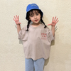 Children Kids Baby Fashion Girls Boys Casual Short Sleeve Letter Print T-Shirt