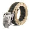 Fashion US Navy Seal Carving Metal Buckle Men Durable Canvas Belt