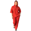 Women Casual Soloid Color Long Sleeve Hoodie And Pants Two-Piece Set