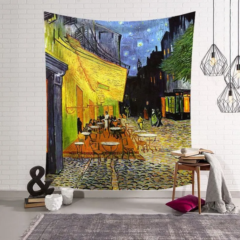 (Buy 1 Get 1) Vertical Type Sunflower Printed Tapestry