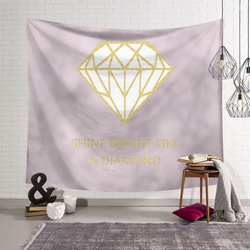 (Buy 1 Get 1) High Quality Geometric Printed Design Tapestry