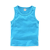 Kids Basic Round Neck Sleeveless Solid Color Casual Vest T-Shirt