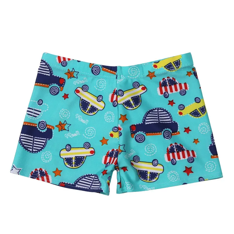 Kids Toddler Boy Fashion Animal Print Ice Silk Swim Shorts