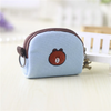 Kids Cute Cartoon Embroidered Canvas Card Holder Coin Purse