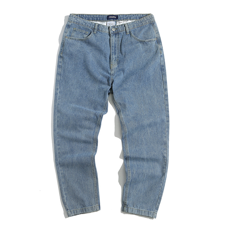 Men'S Casual Loose Straight Jeans