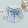 (Buy 1 Get 1) Toddler Baby Infant Girls Boys Patching Hooded Jacket