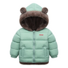 Kids Toddler Girls Boys Autumn Winter Fashion Casual Cute Solid Color Woollining Padded Coat