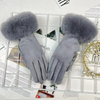 (Buy 1 Get 1) Women Warm Thickened Plush  Winter Gloves