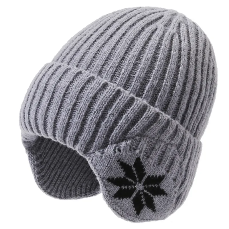 (Buy 1 Get 2) Men Winter Warm Knitted Hatfleece-Lined Ear Protection Cover Beanie