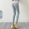 Women Fashion Sport Solid Color Honeycomb Skinny Yoga Trousers