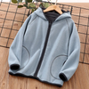 Children Kids Girls Boys Fleece Zipper Jacket