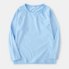 ( Buy 1 Get 1 ) Children Kids Toddlers Girls Boys Solid Color Casual Round Neck Long-Sleeved T-Shirt