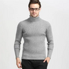 (Buy 1 Get 1) Men Fashion Solid Color Turtle Neck Long Sleeve Knitwear