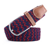 Unisex Stretch Elastic Braided Canvas Belt