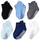 Toddlers Newborn Baby Fashion Boys Girls Casual Non-Slip Socks 6pairs Set