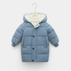 Kids Toddler Girls Boy Fashion Solid Zip Long Bubble Coat Bubble Coat