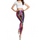 Fashion Rainbow Color High-Waisted Women Tight Leggings