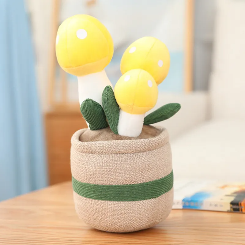 Simulation Succulent Plant Succulent Potted Plant Decoration Pillow Plush Toy