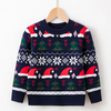 Kids Toddler Girls Boy Fashion Autumn Winter Christmas Hat Pattern Sweater