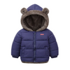 Kids Toddler Girls Boys Autumn Winter Fashion Casual Cute Solid Color Woollining Padded Coat