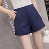 Women Fashion Casual Loose High-Waist Wide Leg Shorts