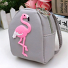 Kids Cute Cartoon Pattern Backpack Shape Zipper PU Mini Coin Wallet