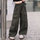 Kids Teen Girl Casual Solid Color Multi-Pocket Cargo Pants