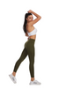 Women Fashion Slim Fit Side Pocket High Waist Hip Sports Base Yoga Pants