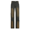 Women'S Vintage Edgy Pocket Worn-Out Style Jeans