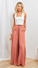 Women'S Loose Casual Solid Color High Waist Wide Leg Vacation Pants