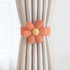 (Buy 1 Get 1) Nordic Simple Weave Straps Flower Decor Tassel Curtain Tieback